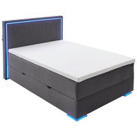 Boxxx BOXSPRINGOVÁ POSTEĽ, 140/200 cm antracitová