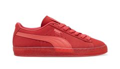 Puma Suede Classic Translucent Women - Dámske - Tenisky Puma - Červené - 398818-01 - Veľkosť: 39