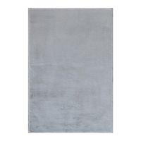 KOBEREC S VYSOKÝM VLASOM, 70/130 cm, strieborná