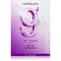Numbuzin No. 9 NAD Bio Lifting-sil Full Face Mask зміцнювальна колагенова маска з пептидами 4 кс
