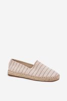 Boto Férfi Espadrille Fonással Bézs Daniell