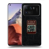 Silikónový čierny obal pre Xiaomi Mi 11 Ultra - EMERGENCY