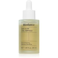 Biodance Skin Glow Vital Ampoule posvetlitveni in vlažilni serum s probiotiki 50 ml