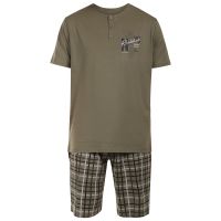 Férfi pizsama Nedeto többszínű (1NAKV5) 3XL