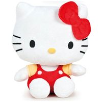 Figúrka Sanrio Hello Kitty Plush Figure Red Bow Read Pants 25 cm