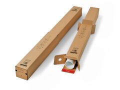 10 ks - Teleskopický papierový tubus s nastaviteľnou dĺžkou 107-164 cm