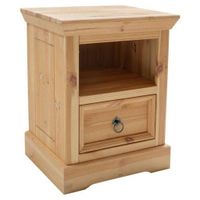 Livetastic NOČNÝ STOLÍK, borovica, 48/60/39 cm