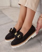 Resti Women's moccasins with bow Ezizer