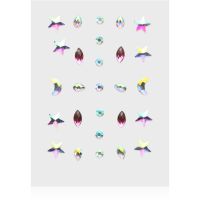 Diva & Nice Cosmetics Face Stones лепенки за лице Pink Tears 35 бр.