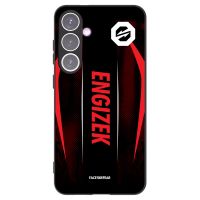 Silikónový čierny obal pre Samsung Galaxy S24+ S926B 5G - OKTAGON - Engizek Fight Jersey