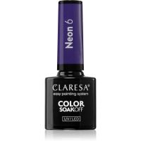 Claresa SoakOff UV/LED Color Neon gel lak za nohte odtenek 6 5 g