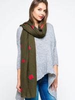 Yups khaki scarf cx4015. R69