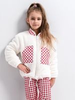 Sweatshirt Sensis Perfect Kids Girls length/r 110-128 cream 001