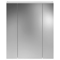 MID.YOU ZRKADLOVÁ SKRINKA, biela, 60/70/18 cm