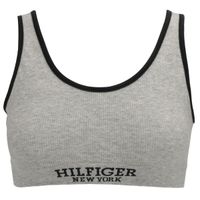 Tommy Hilfiger UNLINED BRALETTE Дамско спортно бюстие, сиво, размер