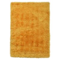 KOBEREC S VYSOKÝM VLASOM, 80/150 cm, žltá