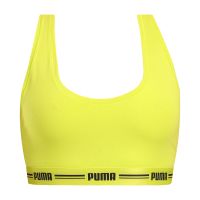 Női sportmelltartó Puma sárga (604022001 021) S
