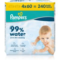 Pampers 99% Water Baby Wipes vlažni čistilni robčki za otroke 4x60 kos