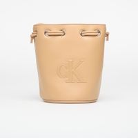 Τσάντα Calvin Klein Bold Ck Small Bucket Bag Tannin Universal