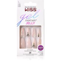 KISS Gel Fantasy Jelly künstliche Fingernägel Jelly Juice 28 St.