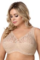 Nevyztužená podprsenka Biggi Hannah - bezkosticová Béžová 100H