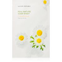 NATURE REPUBLIC Real Nature Chamomile Mask Sheet vlažilna tekstilna maska s kamilico 23 ml