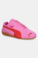 Puma sneakers din piele intoarsă Speedcat OG culoarea negru, 398846