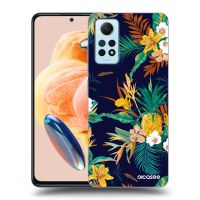 Silikónový čierny obal pre Xiaomi Redmi Note 12 Pro 4G - Pineapple Color