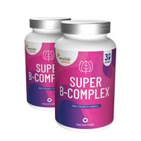 Essentials Super B-Complex. 60 Kapseln. Superstarker Vitamin B-Komplex mit 8 B-Vitaminen. Extra reine Formel. Vegan | Sensilab