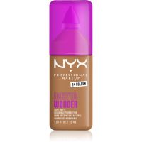 NYX Professional Makeup Make ‘Em Wonder leichtes mattierendes Foundation Farbton 24 Golden 30 ml