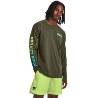 Μπλουζάκι Under Armour PJT ROCK BRAHMA LS Green S