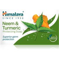 Himalaya Herbals Neem & Turmeric antibakterijsko milo z antibakterijskim dodatkom 75 g