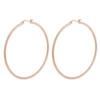 Olivie Strieborné 6cm KRUHY ROSE 7079