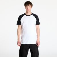 Koszulka Urban Classics Raglan Contrast Tee White / Black XXL