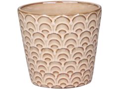 Obal na kvetiny Nimes  vzor vlnky priemer 13,5 cm CH65485-15