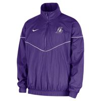 Nike NBA Los Angeles Lakers Courtside Windrunner Anorak Jacket Field Purple - Pánske - Bunda Nike - Fialové - HM8527-504 - Veľkosť: XL