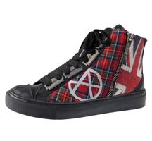 tenisówki wysokie unisex - ANARCHY-PUNK - ALCHEMY GOTHIC - ST-S8-Z329.Z265.UJ 36