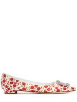 10mm Hangisi Satin Ballerina Flats