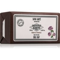 Institut Karité Paris Rose Shea Soap tuhé mydlo s bambuckým maslom 150 g