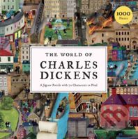 The World of Charles Dickens (A Jigsaw Puzzle With 70 Characters to Find) - puzzle z kategorie 500 - 1000 dílků