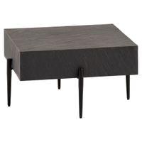 MID.YOU KONFERENČNÝ STOLÍK, antracitová, drevo, plast, kompozitné drevo, 64/64/35 cm