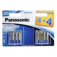 Panasonic Evolta AAA elem, 8db