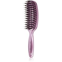 BrushArt Hair Vent blowdry hairbrush with boar bristles krtača za lase z najlonskimi in prašičjimi ščetinami Small 1 kos