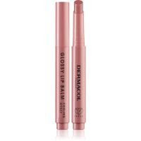 Dermacol Glossy Lip Balm luciu de buze de ingrijire cu efect racoritor parfum 01 Vanilla 2.2 g