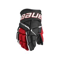Rukavice Bauer Supreme Mach S23 JR, Junior,  čierna-červená, 11"