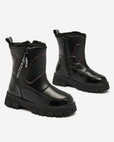 Resti Black children's insulated boots Terixis