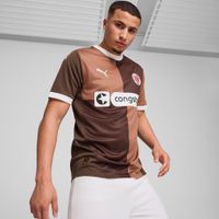 Puma FC St. Pauli 24/25 Heimtrikot Herren | Mit Other Pattern | Espresso Brown/White | Größe: 3XL