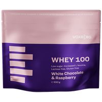 VOXBERG Proteín WHEY 100 Biela Čokoláda & Malina