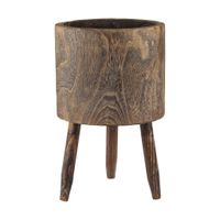 KVETINÁČ drevo, 24/38/24 cm