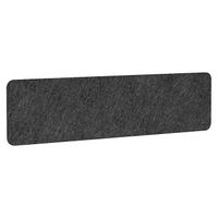 German Akustický panel / 160 x 40 x 1,2 cm / PET / 2400 g/m² / šedá